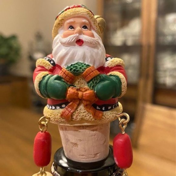 Holiday "Dangling Legs" Wine Stoppers - Picture 2 of 14